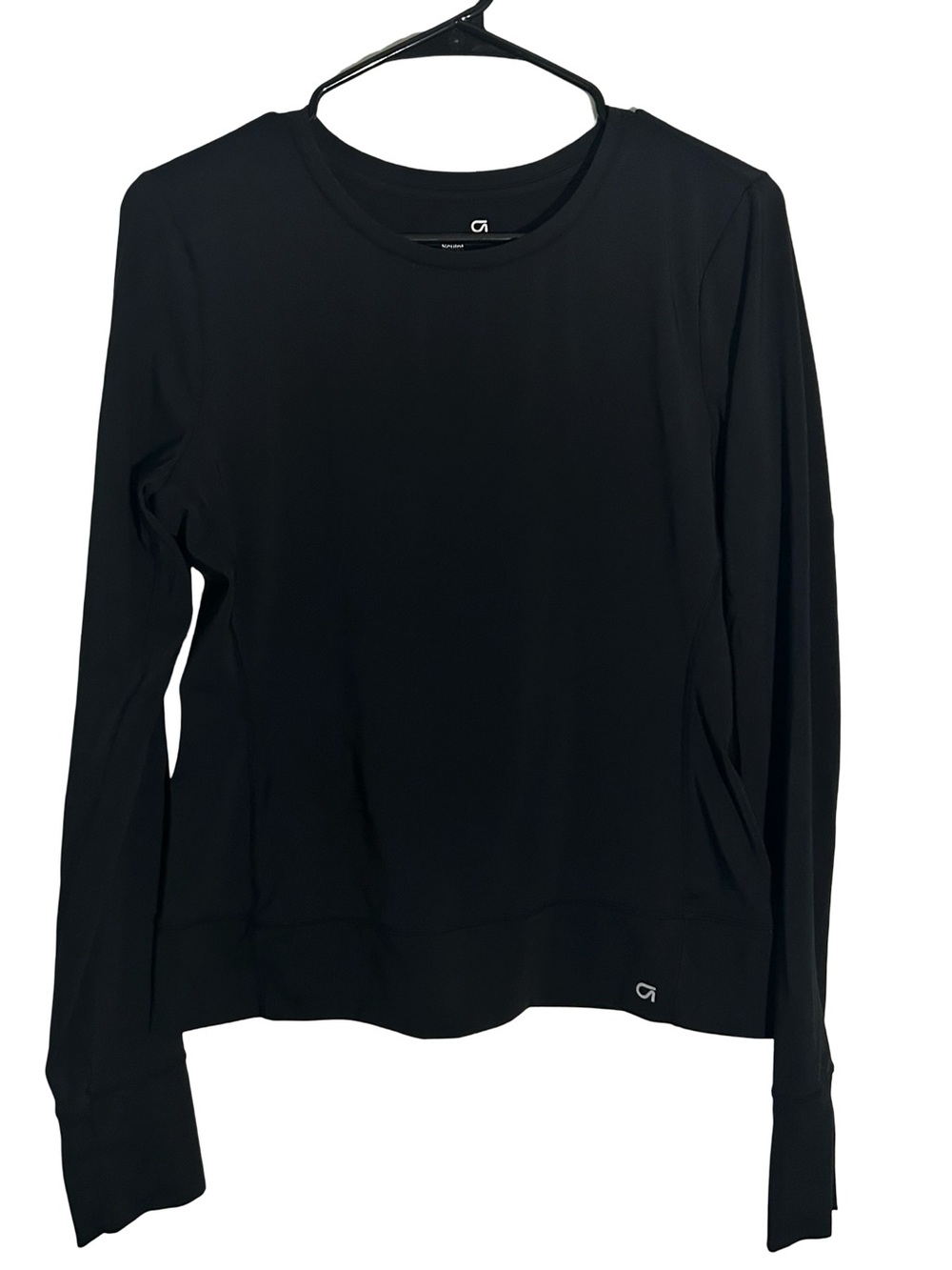 GAPFit Black Long Sleeve sculpt revolution shirt